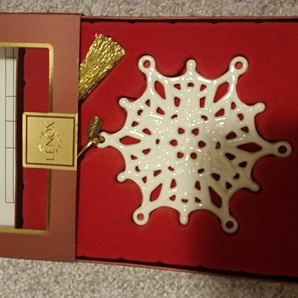 Lenox Snowflake ornament